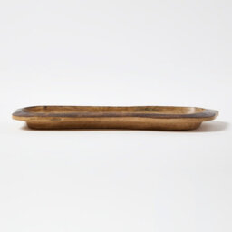 Homescapes Mango Wood Dough Bowl, Natural Decorative Bowl - thumbnail 3