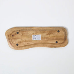 Homescapes Mango Wood Dough Bowl, Natural Decorative Bowl - thumbnail 5