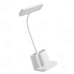 Amorly Plug-In Led Dimmable Desk Lamp With Pen Holder, Adjustable Colour Table Light, Reading Lamp For Bedroom, Study Room And Office - thumbnail 3