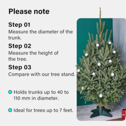Vivo Christmas Tree Stand With Reservoir Fits Trees Up To 2.3M With Removable Legs - thumbnail 4