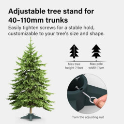 Vivo Christmas Tree Stand With Reservoir Fits Trees Up To 2.3M With Removable Legs - thumbnail 6