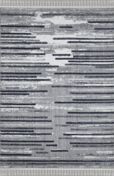 The Rugs Scandi Collection Area Rugs - Scandinavian Design Living Room Rugs And Runners In Grey-Multicolour3
