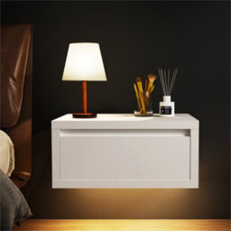 Floating Wall-Mounted High Gloss Bedside Tables