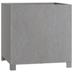 Berkfield Planter With Legs Rusty 49X47X50 Cm Corten Steel - thumbnail 4