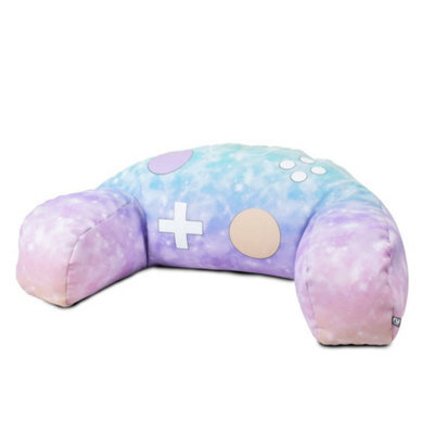 rucomfy Beanbags Rucomfy Printed Indoor Gaming Controller Support Cushion Beanbag - Pastel Ombre - image 1