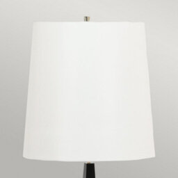 Luminosa Lighting Elstead Ascent Floor Lamp With Tapered Shade, Black - thumbnail 2