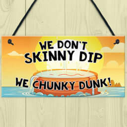 Red Ocean Funny Novelty Hot Tub Sign Hanging Sign Outdoor Garden Decor  Easy To Install Wall Hanging Perfect For Spas, Pools - thumbnail 2