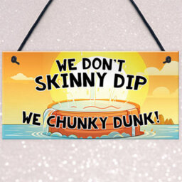 Red Ocean Funny Novelty Hot Tub Sign Hanging Sign Outdoor Garden Decor  Easy To Install Wall Hanging Perfect For Spas, Pools - thumbnail 3