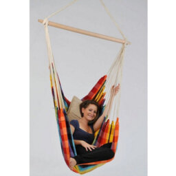 Amazonas Brasil Hanging Hammock Chair - Rainbow - thumbnail 4