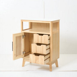 Nordlys Solid Wood Scandinavian Bathroom Cabinet - thumbnail 8