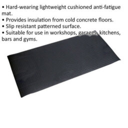 910 X 1980mm Lightweight Anti-Fatigue Mat For Workshops And Garages - thumbnail 2
