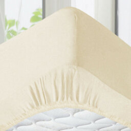 Ameha Cream Fitted Sheet Anti Allergic Extra Deep 25 Cm Bedsheet Double Microfiber Hypoallergenic Durable Bedsheet(137X190Cm) - thumbnail 6