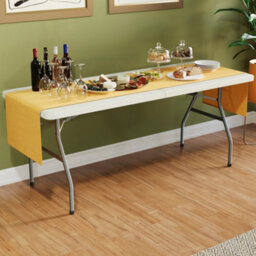 Lassic Home Vida Folding 3 Piece Set - 6Ft Heavy Duty Portable Folding Table & Chairs - Ready Assembled - thumbnail 4