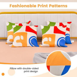 Gainoom Set Of 4 Decorative Throw Pillow Soft Velvet Covered Couch Pillow Double-Side - thumbnail 7