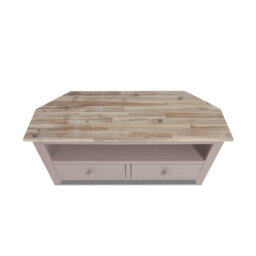 Statement Furniture Florence Truffle Corner Tv Unit With 2 Drawers And Shelf - thumbnail 4