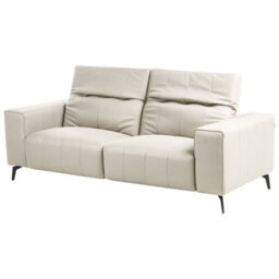 Beliani Sofa 3 Seater Ommel Fabric Light Beige - thumbnail 7