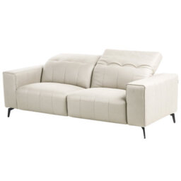 Beliani Sofa 3 Seater Ommel Fabric Light Beige - thumbnail 6