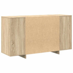 Berkfield Oak Sideboard Sonoma Oak Engineered Wood 135 X 41 X 75 Cm - thumbnail 8