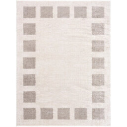 Livabliss Fossay Shaggy-Washable Beige Grey Modern Hig Pile Living Bedroom Rug 140 X 200 Cm Easy Care, Non Shedding - thumbnail 1