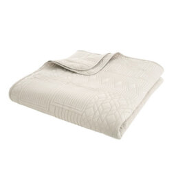 Catherine Lansfield Folkstone Geo 220X230Cm Bedspread Natural - thumbnail 3