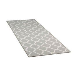 Floordirekt Navan Polyamide Loop Pile Carpet Runner Non Slip Hardwearing Loop Pile Kitchen Hallway Grey 80 X 250 Cm - thumbnail 7