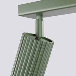 Sollux Lighting Karbon Aluminum Olive Green 6 Lights Minimalist Ceiling Light - thumbnail 8