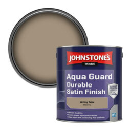 Johnstone's Trade Wood & Metal Aqua Guard Durable Satin Paint Writing Table (Ppg1077-4) 2.5L - thumbnail 1