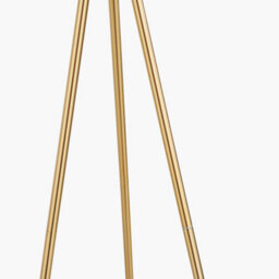 Pacific Lifestyle Living Room Floor Lamps Brass Metal Tripod - thumbnail 4