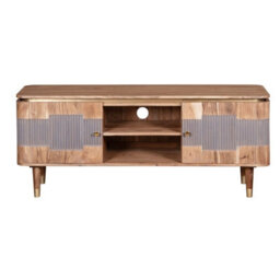 Buttercup Farm Wilton Tv Unit - Acacia Wood - L40 X W145 X H60 Cm