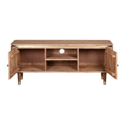 Buttercup Farm Wilton Tv Unit - Acacia Wood - L40 X W145 X H60 Cm - thumbnail 4