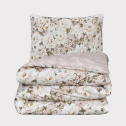 Smart Living Luxury Soft Reversible Elegant Blooms Complete Bedding Set - thumbnail 7