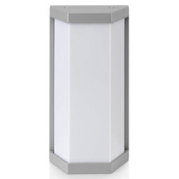 Auraglow 5W Futuristic Outdoor Wall Light - Coleby - Cool White - thumbnail 3