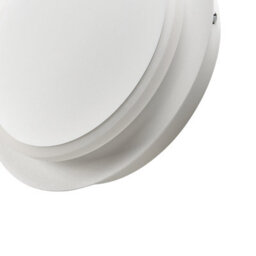 Beliani Set Of 2 Matte White Led Round Shade Wall Lamps, Adjustable Frosted Diffuser, Warm White, 22 X 5 X 29 Cm - thumbnail 9
