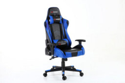 Gtforce Pro Fx Reclining Sports Racing Gaming Office Desk Pc Car Faux Leather Chair (Blue)