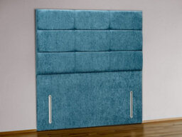 Ravenna Floor Standing Upholstered Headboard 6Ft Super King  - Wool Jade - thumbnail 1