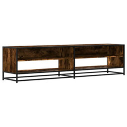 Berkfield Industrial Tv Cabinet Smoked Oak 180.5X40X46 Cm Engineered Wood - thumbnail 1