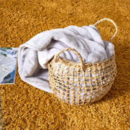 Bravich Gold Thick Shaggy Rug - California - 110X160Cm - thumbnail 8