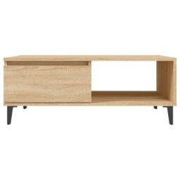 Berkfield Coffee Table Sonoma Oak 90X60X35 Cm Engineered Wood - thumbnail 5