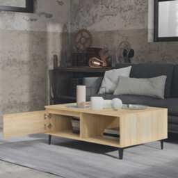 Berkfield Coffee Table Sonoma Oak 90X60X35 Cm Engineered Wood - thumbnail 3