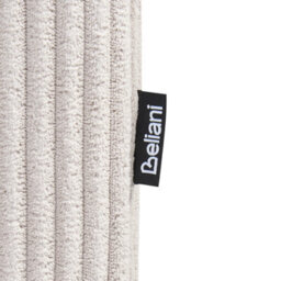 Beliani  Ottoman Lemvig Corduroy Beige - thumbnail 7