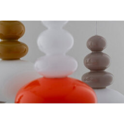 Luminosa Lighting Luminosa Diego Globe Pendant Ceiling Light Juicy Orange Gloss Gu10 - thumbnail 2