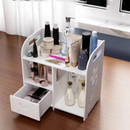 Makeup Organizer Storage Rack Skincare Cosmetic Shelf Unit For Vanity Countertop - thumbnail 3