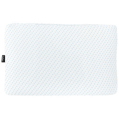 Beliani Bed Pillow Muir Low Memory Foam 55 X 35 Cm White - image 1