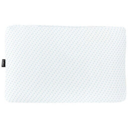 Beliani Bed Pillow Muir Low Memory Foam 55 X 35 Cm White - thumbnail 1