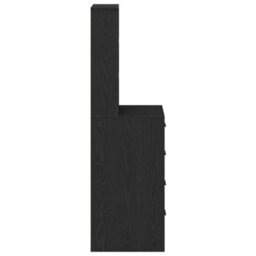 Walplus Highboard Black Oak 40 X 41 X 135 Cm Engineered Wood - thumbnail 8