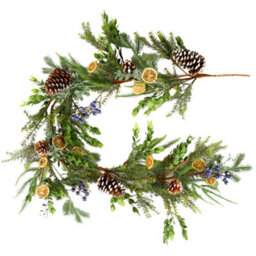 Dibor Fruits Of The Forest Xmas Decoration Table Garland Decorative Christmas Garland 1.5M - thumbnail 2