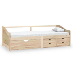 Vidaxl 3-Seater Day Bed Without Mattress Solid Pinewood 90X200Cm - thumbnail 2