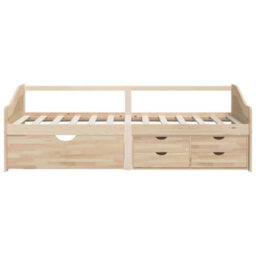Vidaxl 3-Seater Day Bed Without Mattress Solid Pinewood 90X200Cm - thumbnail 5