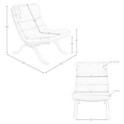 Angel Cerda Elegant Dark Brown Leather Armchair For Modern Living Rooms - thumbnail 7