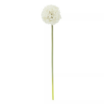 Orsina Fiori 72Cm Allium Stem Ivory Flower Artificial Plant Foliage - image 1